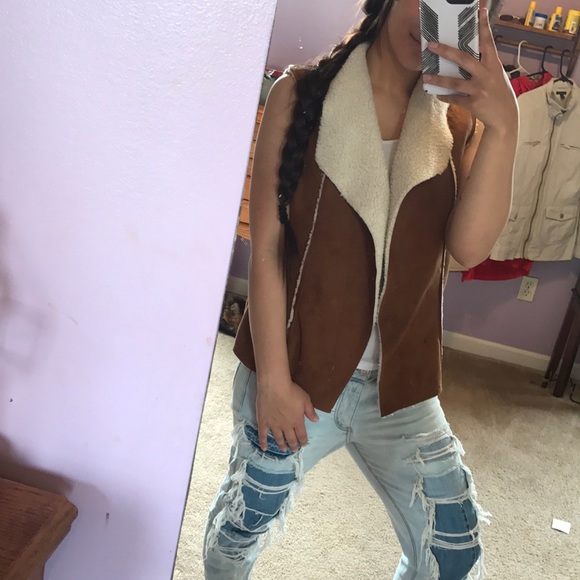 Wallflower Jackets & Blazers - faux suede vest